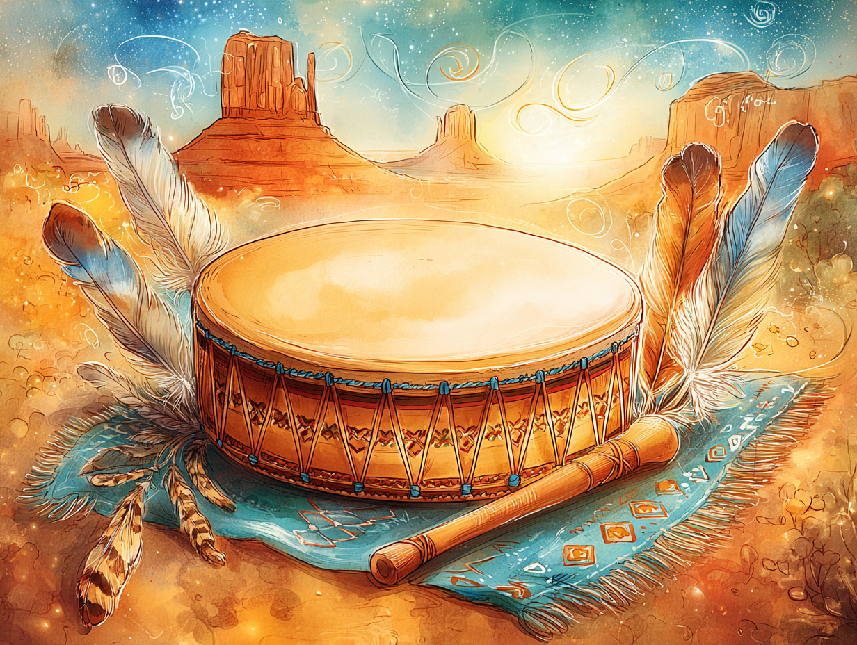 Medicine drum workshop in Sedona, AZ